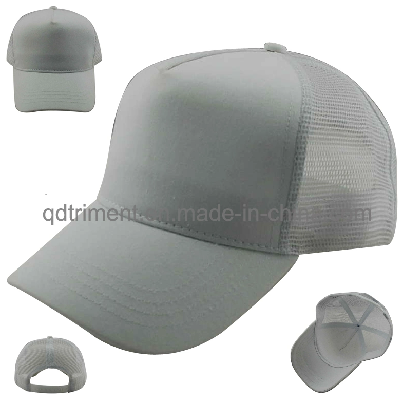 Popular Sponge Polyester Mesh Trucker Hat (T-Red Cap)