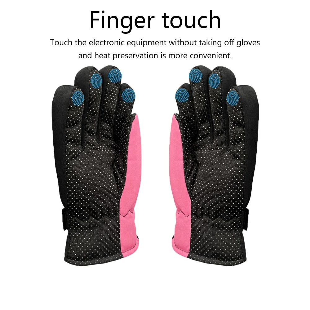 2022 Winter Warm Ski Gloves for Men Women Outdoor Gloves