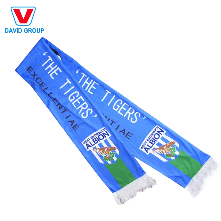 Customize Other Scarves with Tassel Sports Scarf Different Material Fans Cheering Custom Scarf