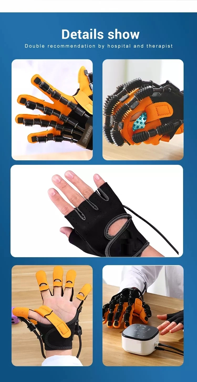 Convenient Effective Robotic Glove Used for Stroke Rehab Smart Glove Stroke Recovery Physical Therapy Equipment