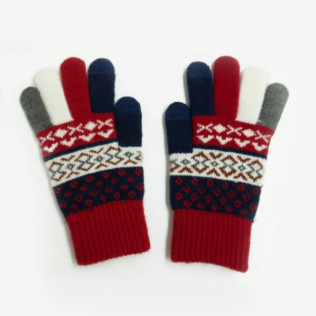 Hand Love Winter Gloves Acrylic Wool Cotton Gloves