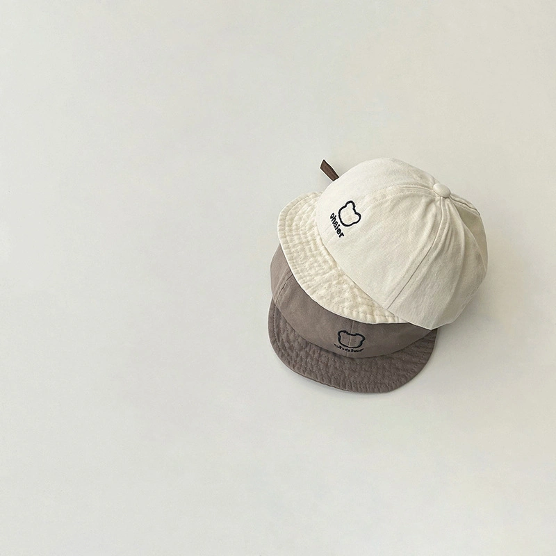 Customizable Cotton Embroidery Baby Fashion Children Leisure Boy and Girl Hat