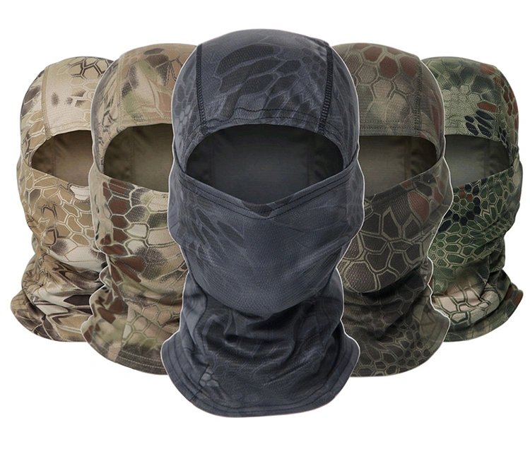 Custom Made Camouflage Balaclava One Hole Full Face Ski Mask Hood Beanie Hat for Winter