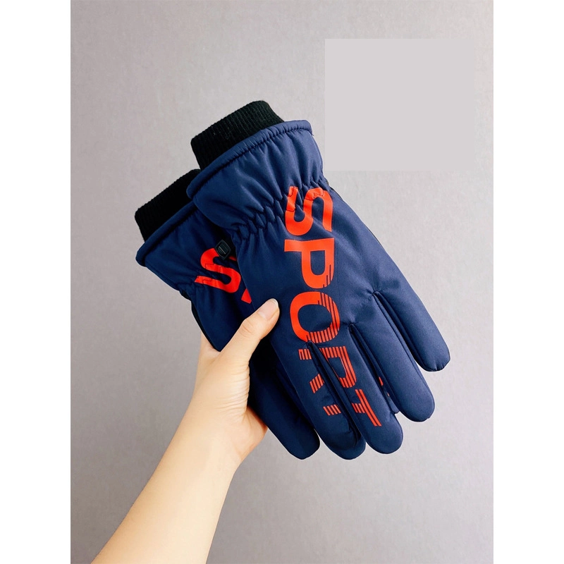 Factory Made Customized Fashion Smart Winter Gloves PU Sheep Skin Outdoor Warm Winter Waterproof Gloves