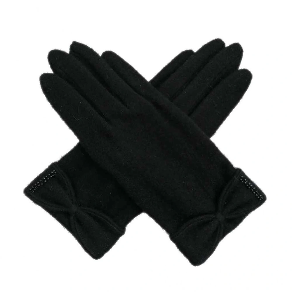 Women Winter Cute Custom Fashion Wool Gloves