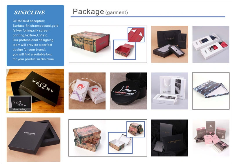 Sinicline Custom Logo Luxury Set Packaging for Jewelry