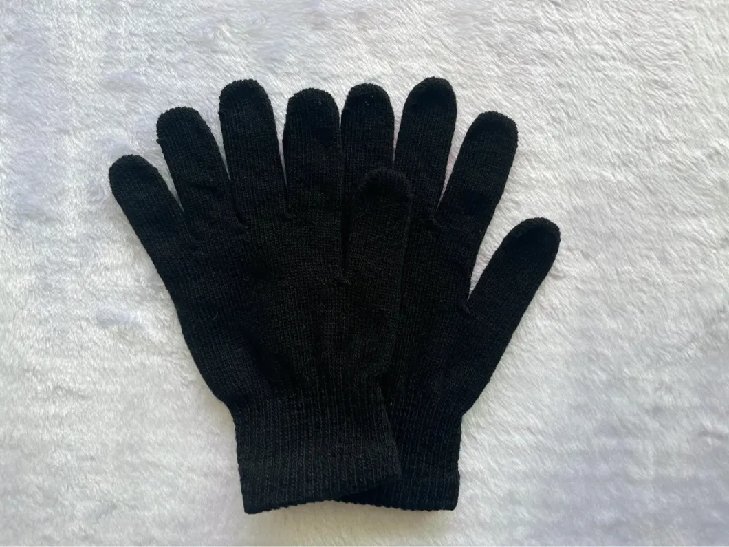 Basic Warm Winter Magic Knit Work Gloves, Touch Screen Cheap Low Price, Working