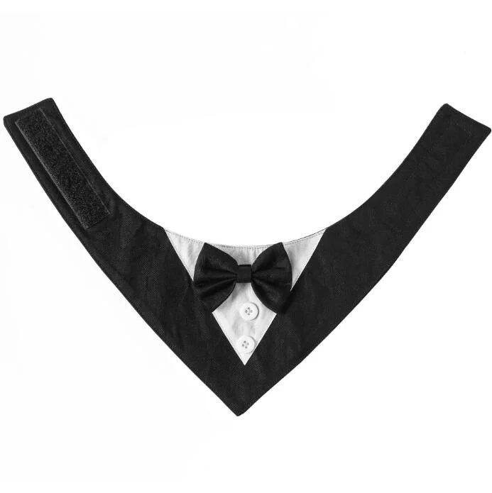 British Wedding Pet Accessories Suit Pet Bow Tie Neck Scarf