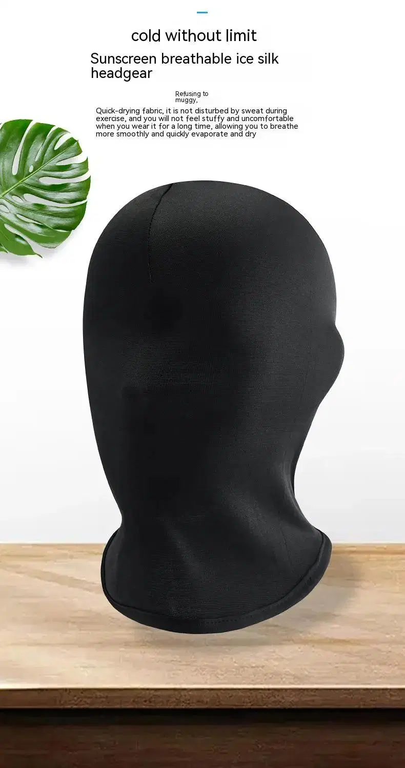 No Hole Cycling Mask Breathable Ski Mak Full Face Balaclava Mask