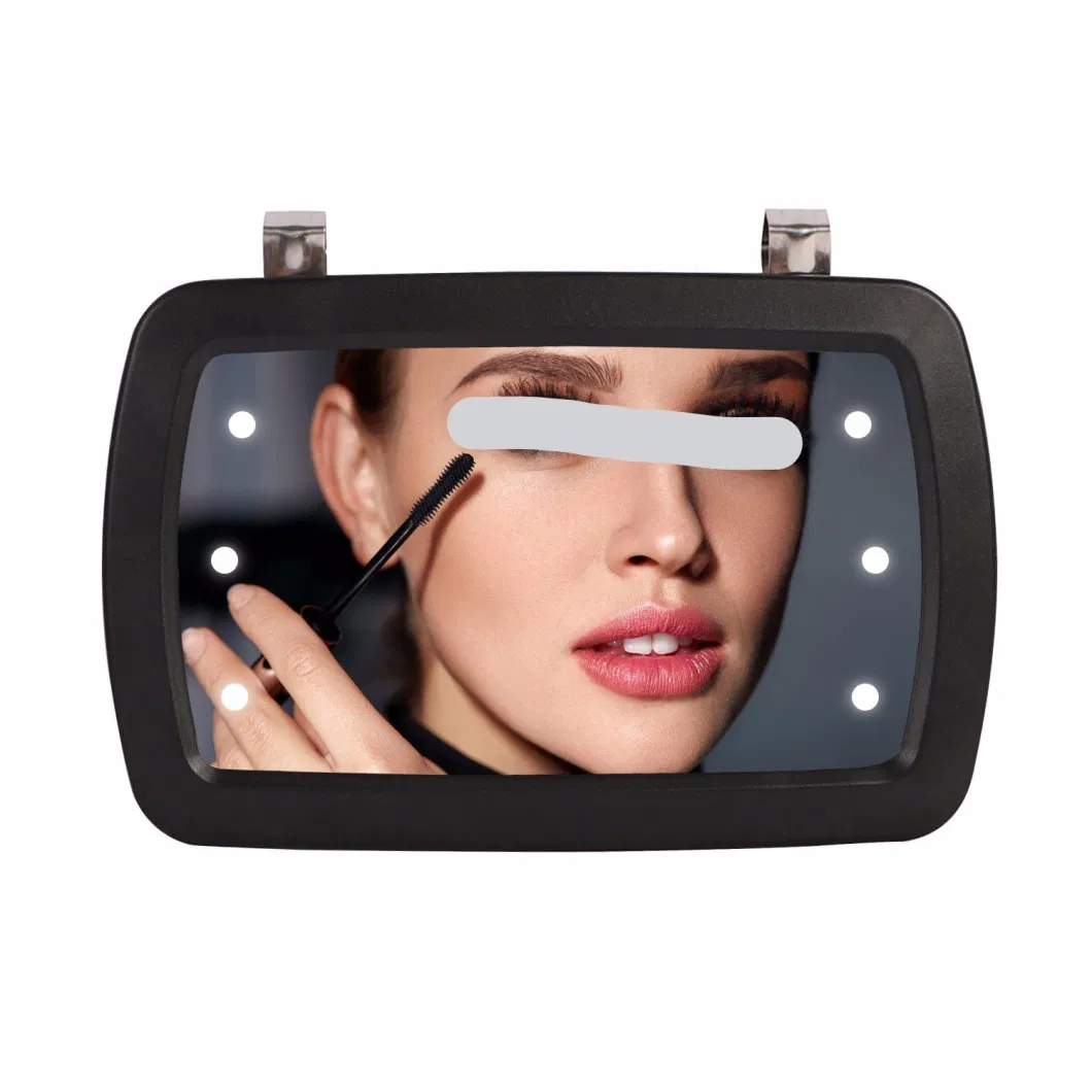 Car Sun Visor Automobile Make-up Mirror with LED Lights Touch Screen Ci13029