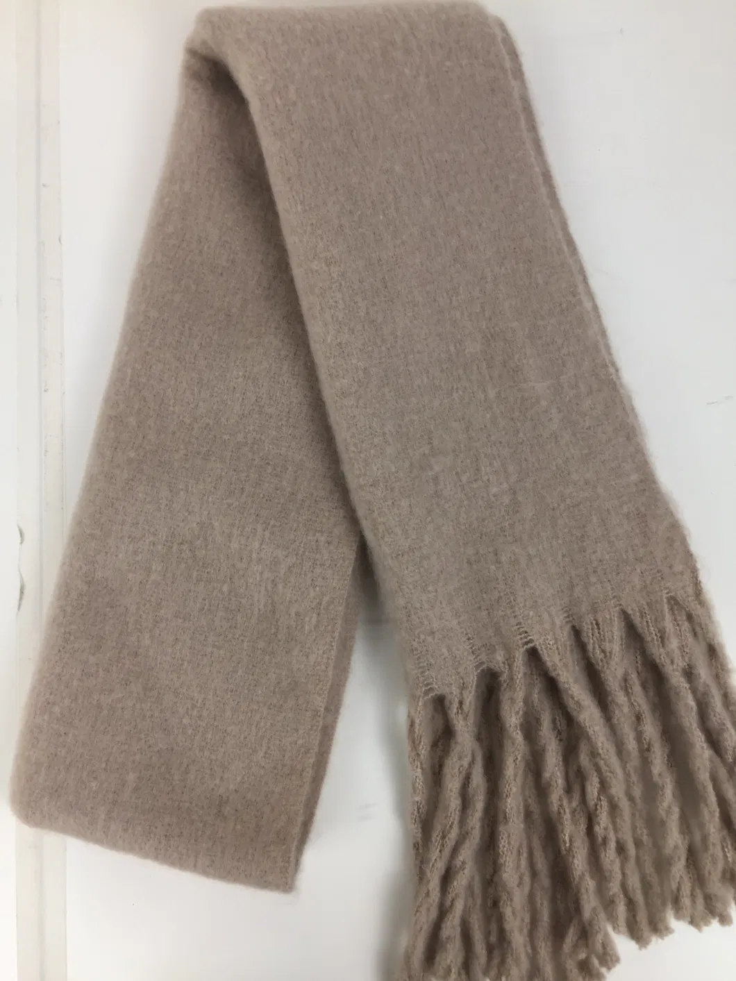 Woman Cheaper Desginer Acrylic Students Cashmere Fleece Plain Winter Wrap Stole Scarf