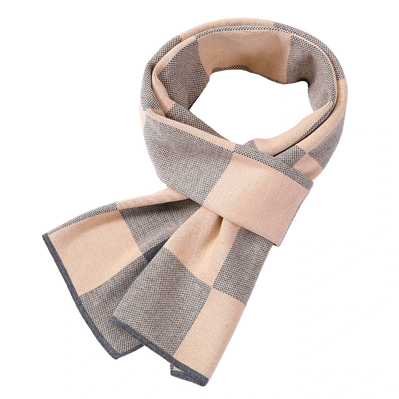 Autumn and Winter Warm 100% Cashmere Men Scarf