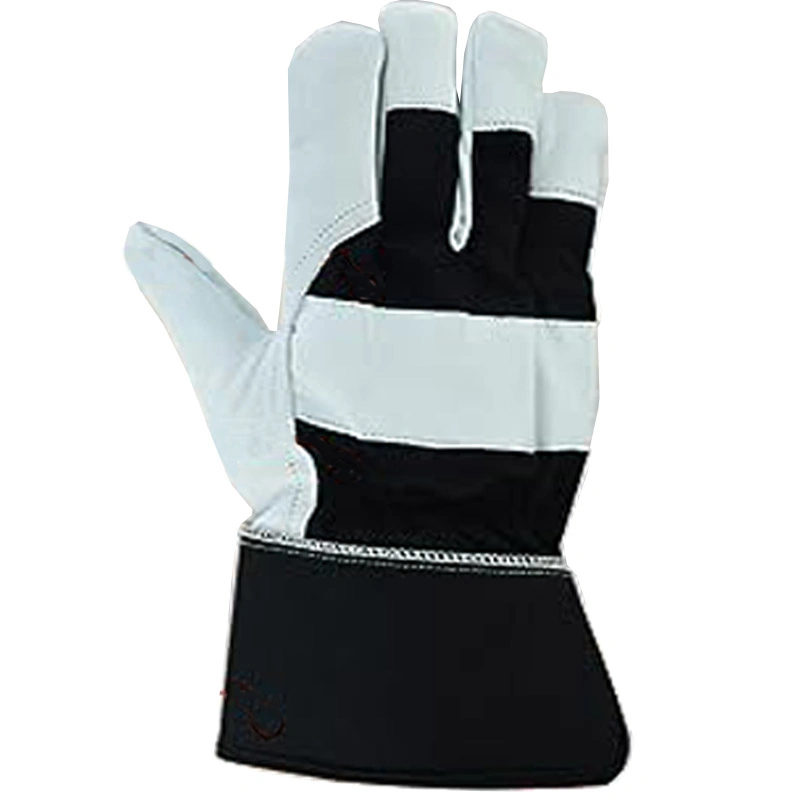 Smart All-Purpose Goatskin Leather Work Gloves Protective Hand Gloves for Maximum Protection Durable &amp; Comfort
