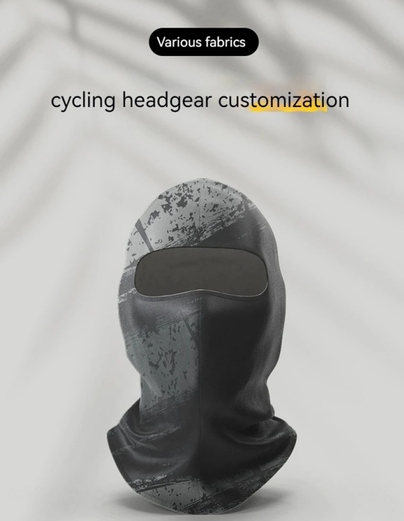 Custom UV Protection Men Women Full Face Ski Mask Motorcycle Mask