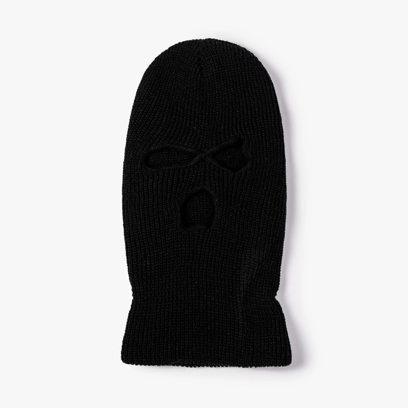 Winter 3 Hole Balaclava Motorcycle Full Face Knit Ski Mask Beanie Cap Hat