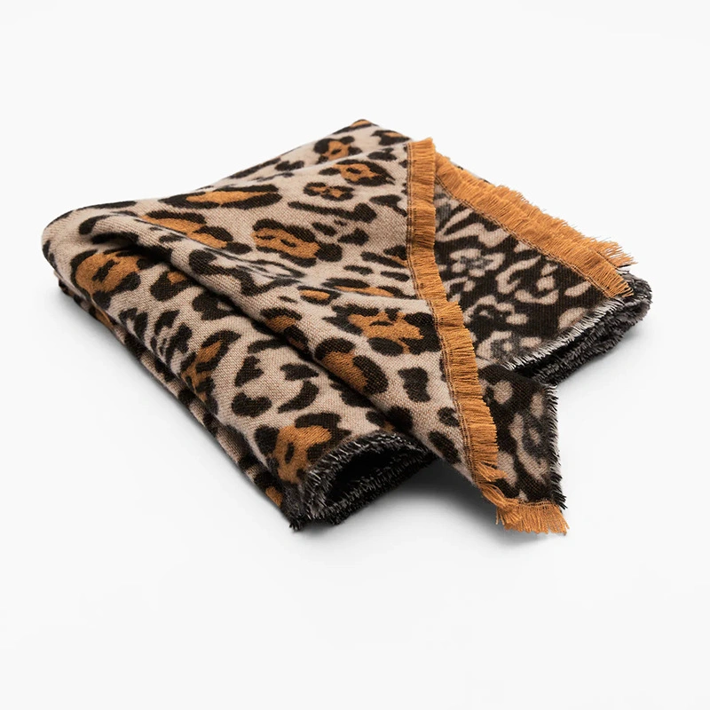 Luxurious Leopard Print. Oversized for a Cosy Feel