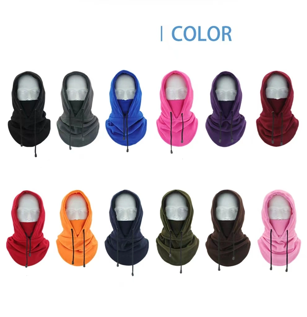 Winter Sports Ski Bike Bicycle Snowboard Full Face Mask Tactical Heavyweight Thermal Hood Fleece Balaclava