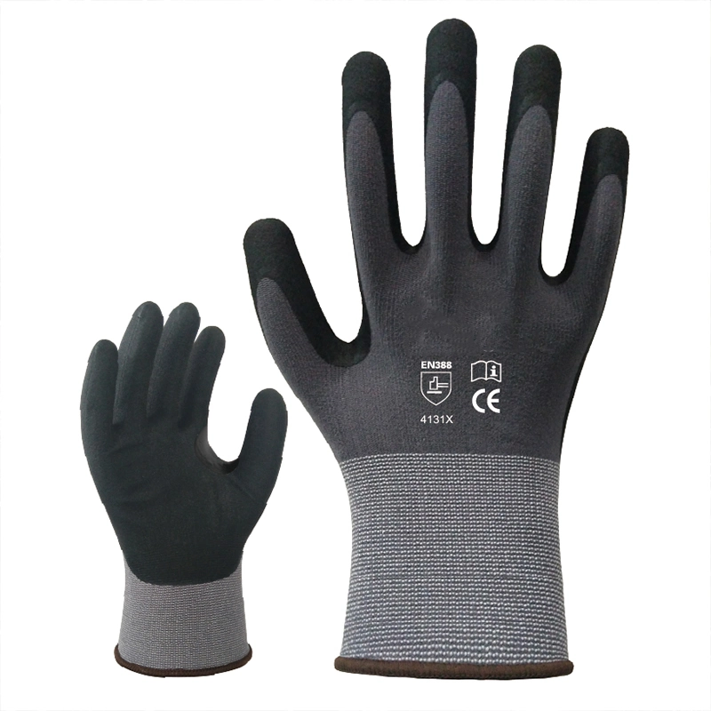 Smart Touch Comfort Stretch Fit Durable Foam Coated Outdoor Safety Gloves