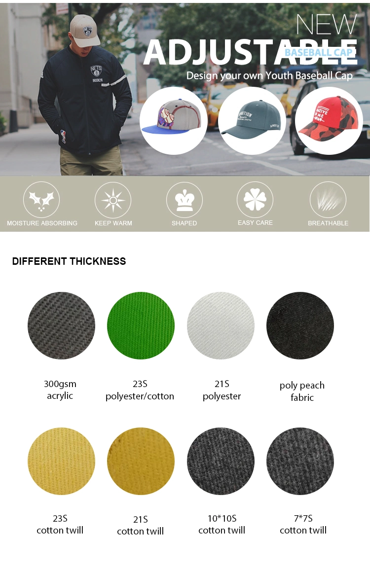 Wholesale Customize 100% Cotton Outdoor Golf Sports Sun Visor Cap Hat