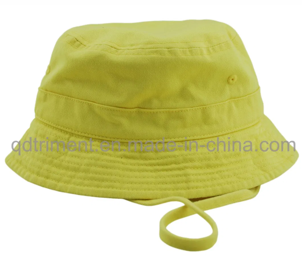 Washed Cotton Canvas Leisure Fisherman Bucket Hat (TMBH2021)