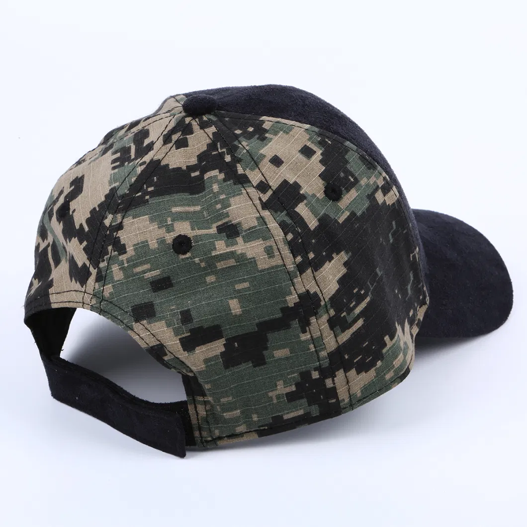 Factory Customized Hot Selling Plain Suede Baseball Caps Outdoor Sport Caps and Hats 6 Panel