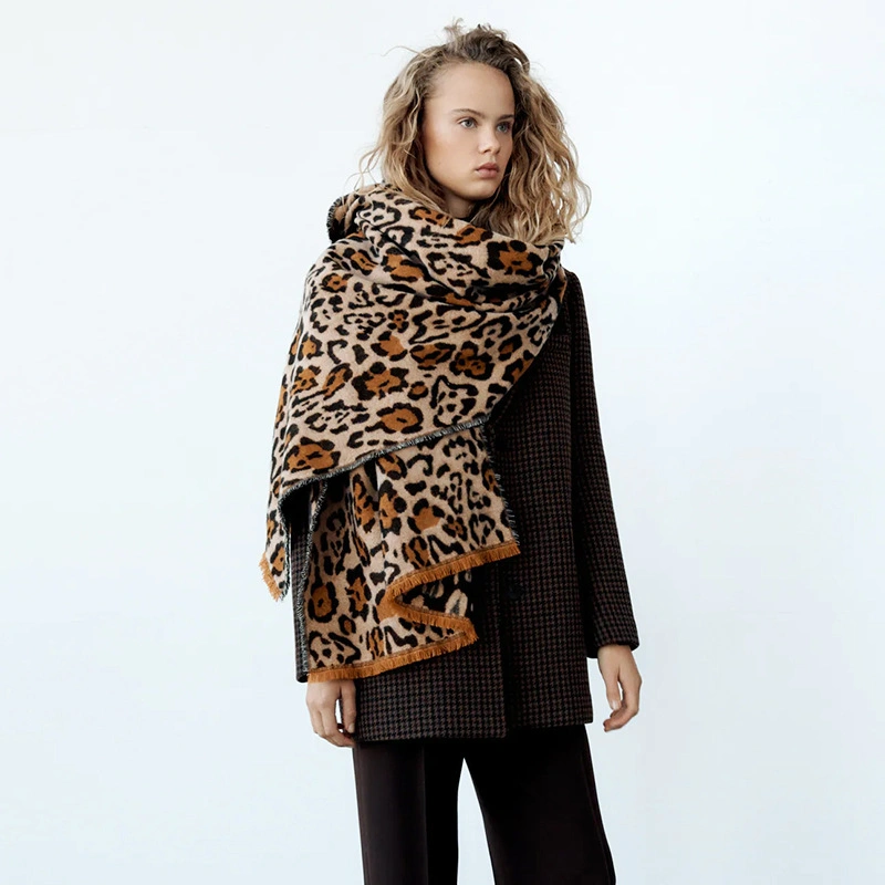 Luxurious Leopard Print. Oversized for a Cosy Feel