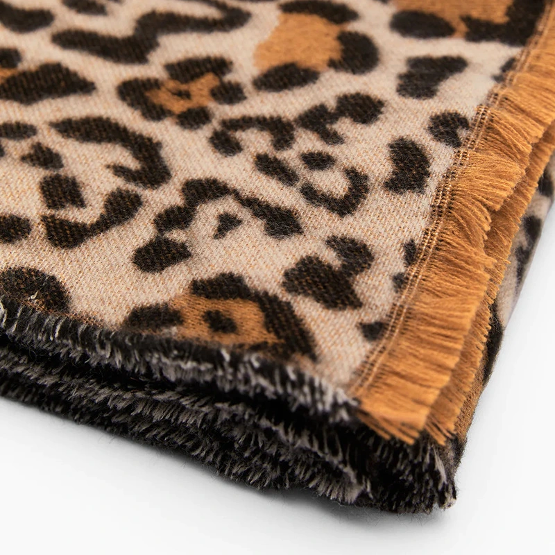 Luxurious Leopard Print. Oversized for a Cosy Feel