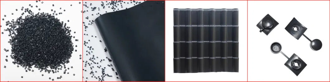 Black Carbon Masterbatch for Plastic Products