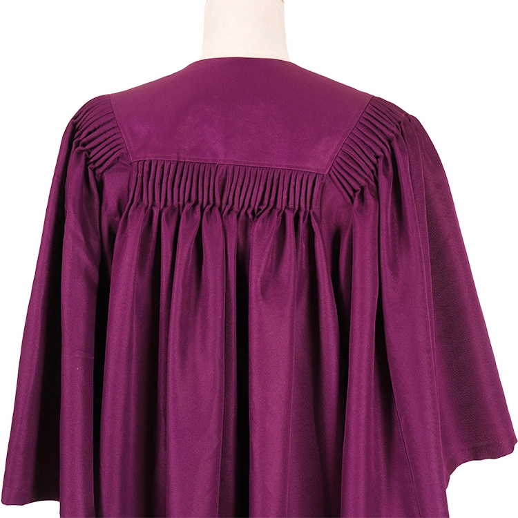 Wholesale Cheap Maroon Matte Graduation Gown and Cap