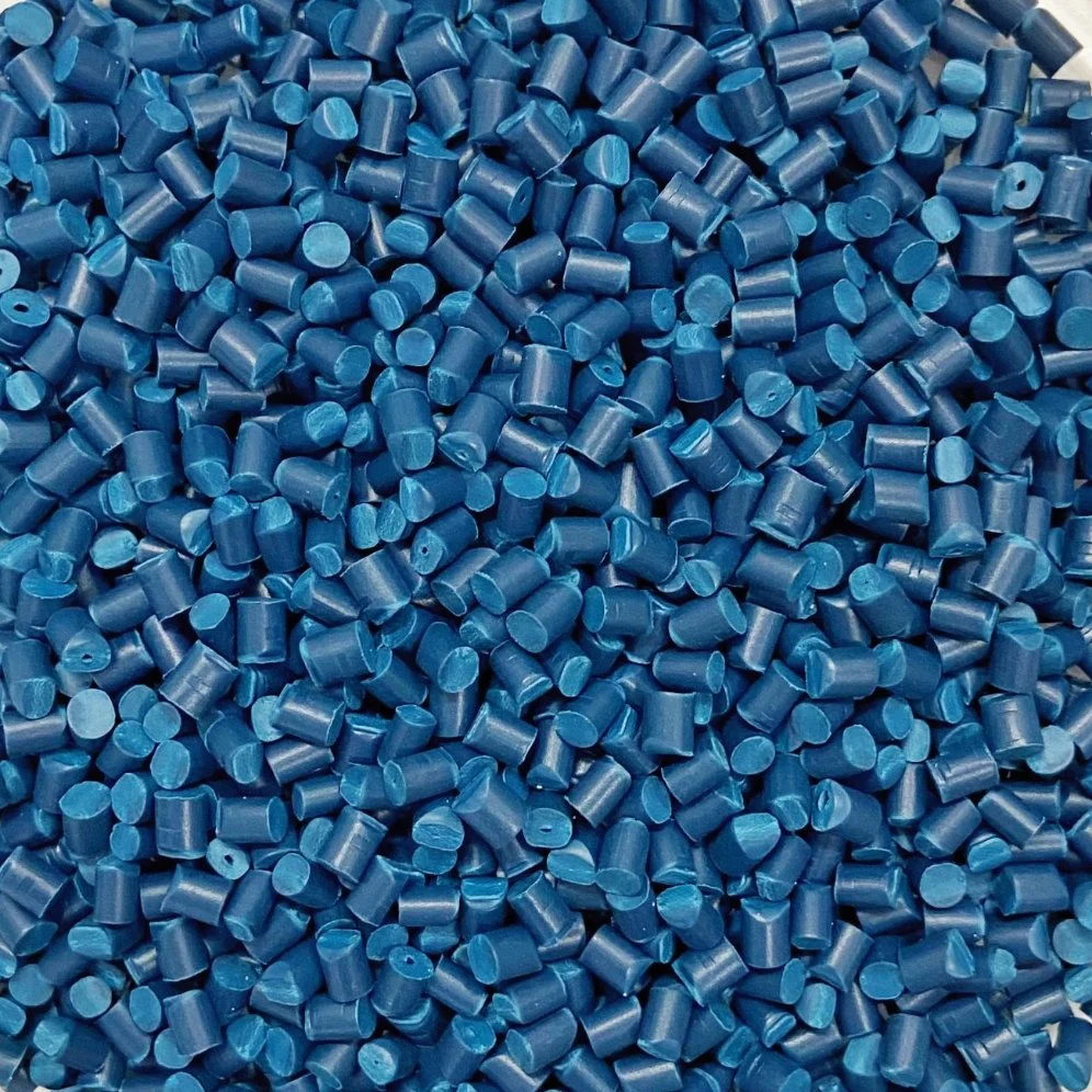 High-Quality Blue Plastic Masterbatch for Pipes, Household Appliances, and Toys