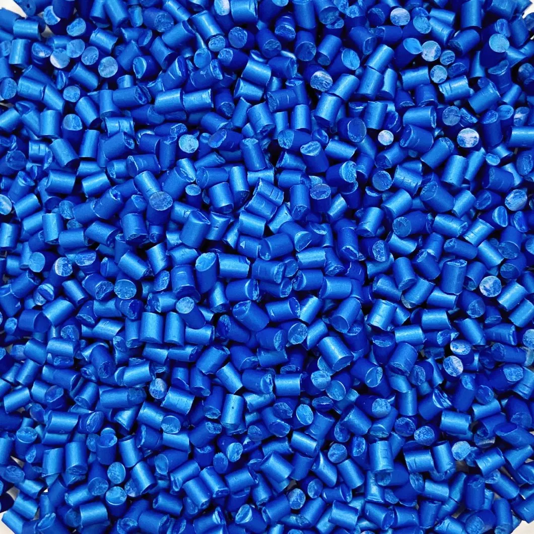 High-Quality Blue Plastic Masterbatch for Pipes, Household Appliances, and Toys