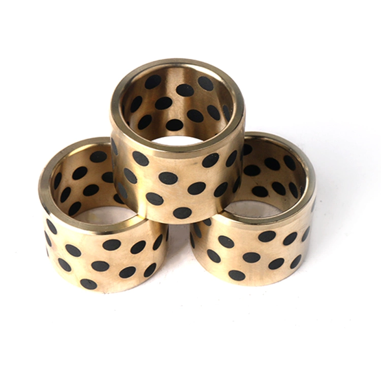 China Self Lubricating Bushing Oilless Graphite Bronze Bearing Sintered Oilless Bearing Supplier