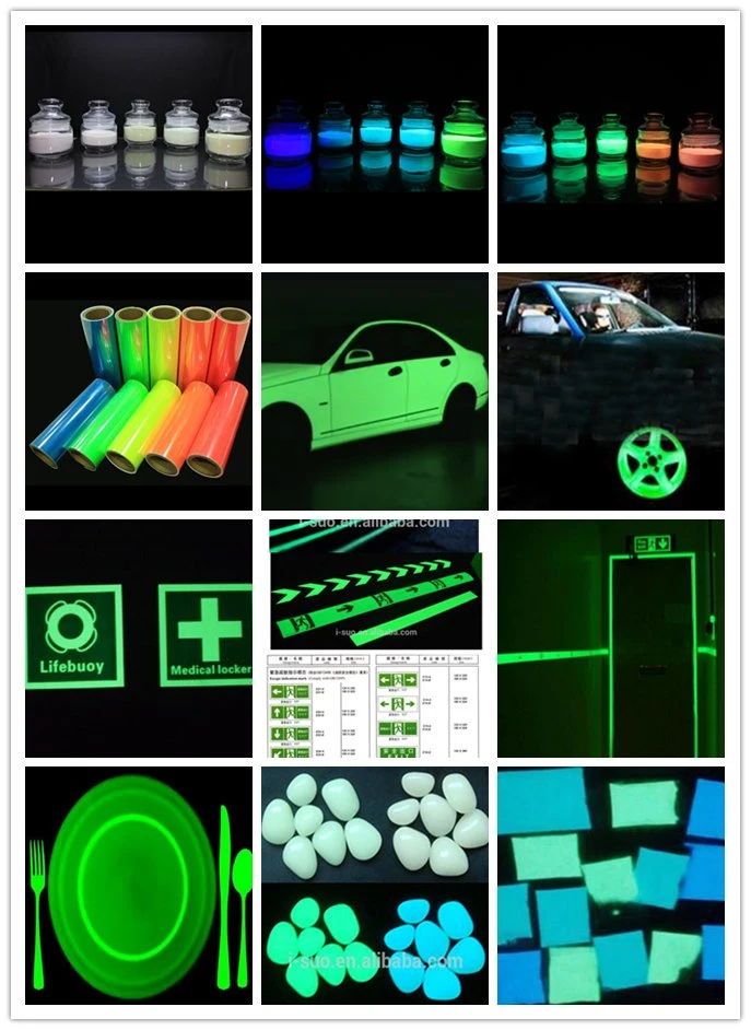 Luminous Powder Glow in The Dark Pigment for Road Marking and Masterbatch