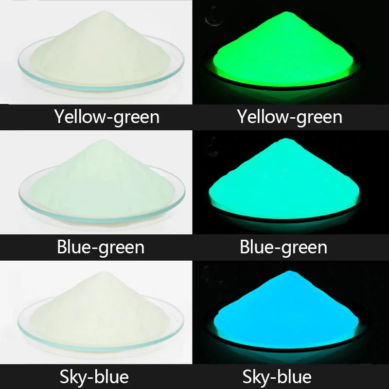 Luminous Powder Glow in The Dark Pigment for Road Marking and Masterbatch