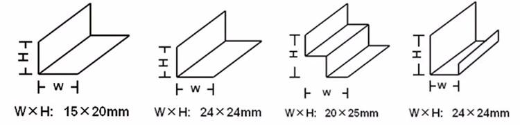 Grid Compomen False Suspended Threaded Rod for Ceiling T Grids Main Runner Cross Ee Central Black Line T Grid for Suspended Ceiling