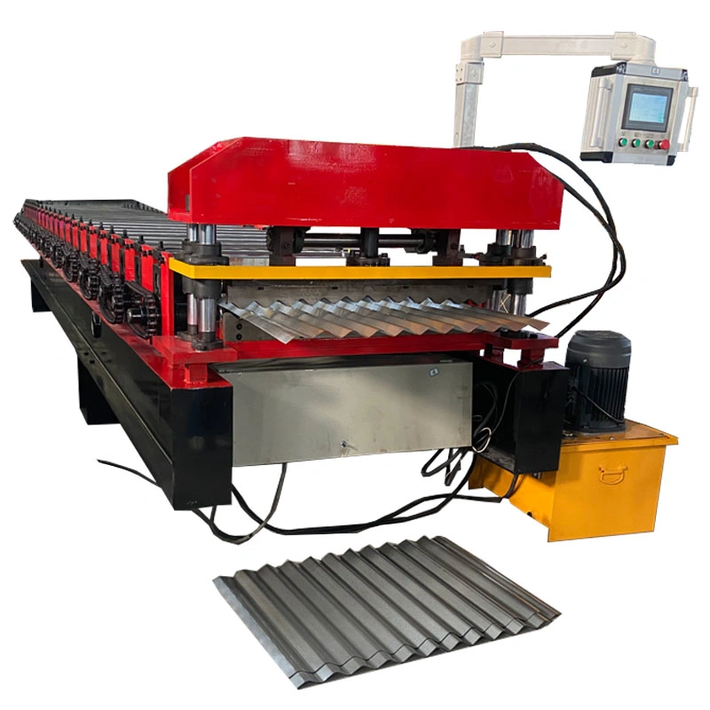 Corrugated Sheet Arc Roll Forming Machine Price Roof Sheet Forming Equipment Rapid Prototyping Factory Direct Sales
