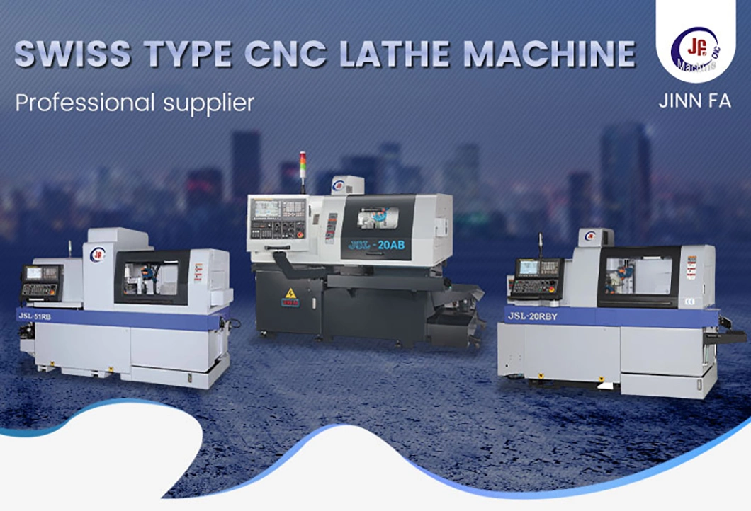 Light Duty High Speed 7 Axis CNC Swiss Automatic Lathe Machine for High-Precision Processing (JSL-20AB)