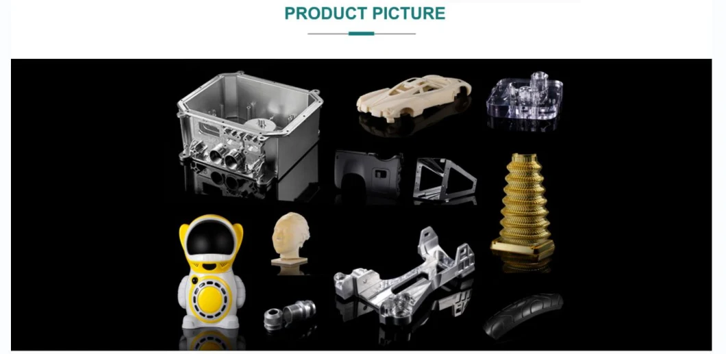 Fast Prototyping OEM 3D Printing Plastic Parts ISO 9001 Certified in Field of Cars, Toys, Accessories, Samples