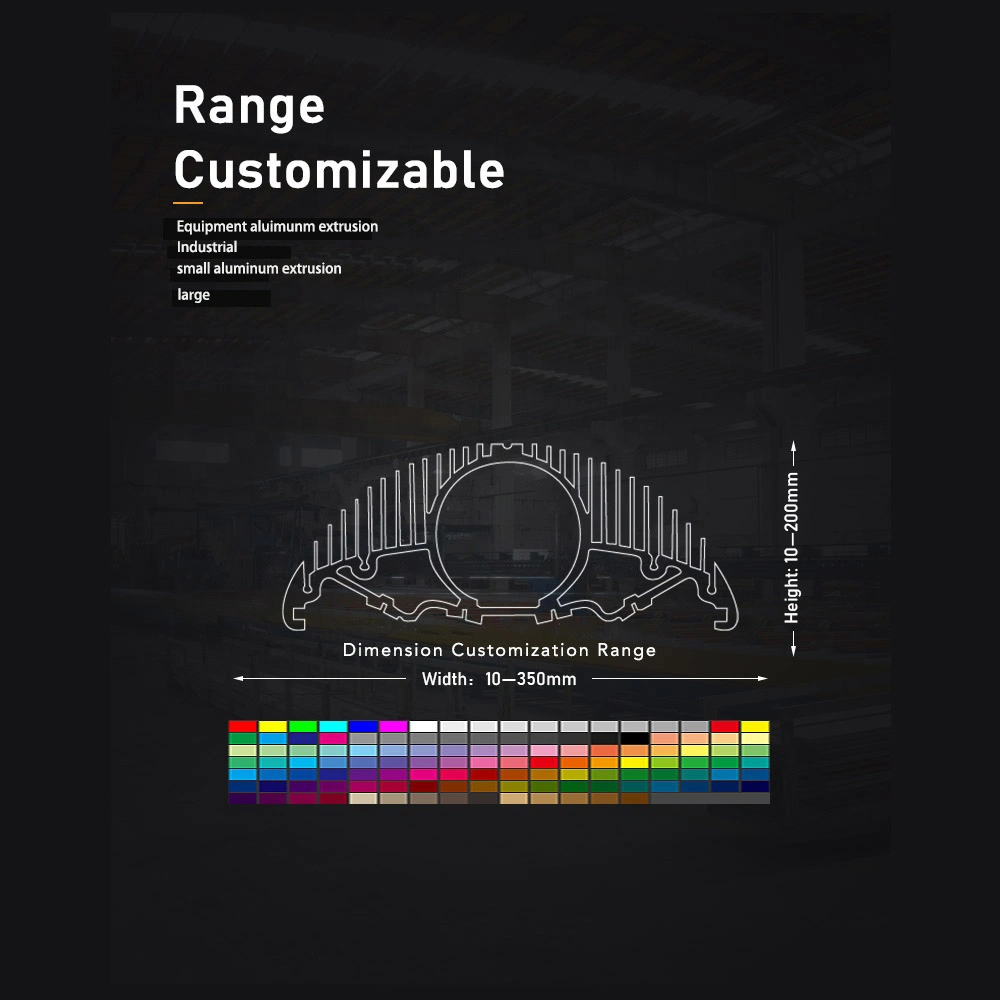 Aluminium Tube Design Customized CNC Processing Anodizing Surface