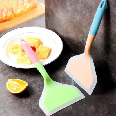  Silicone Spatula Kitchen Scraper Home Cooking Utensils