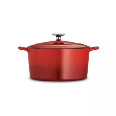  Non-Stick Casserole Bread Baking Cooking Pot Enameled Cast Iron 3 Quart Dutch Oven Casserole