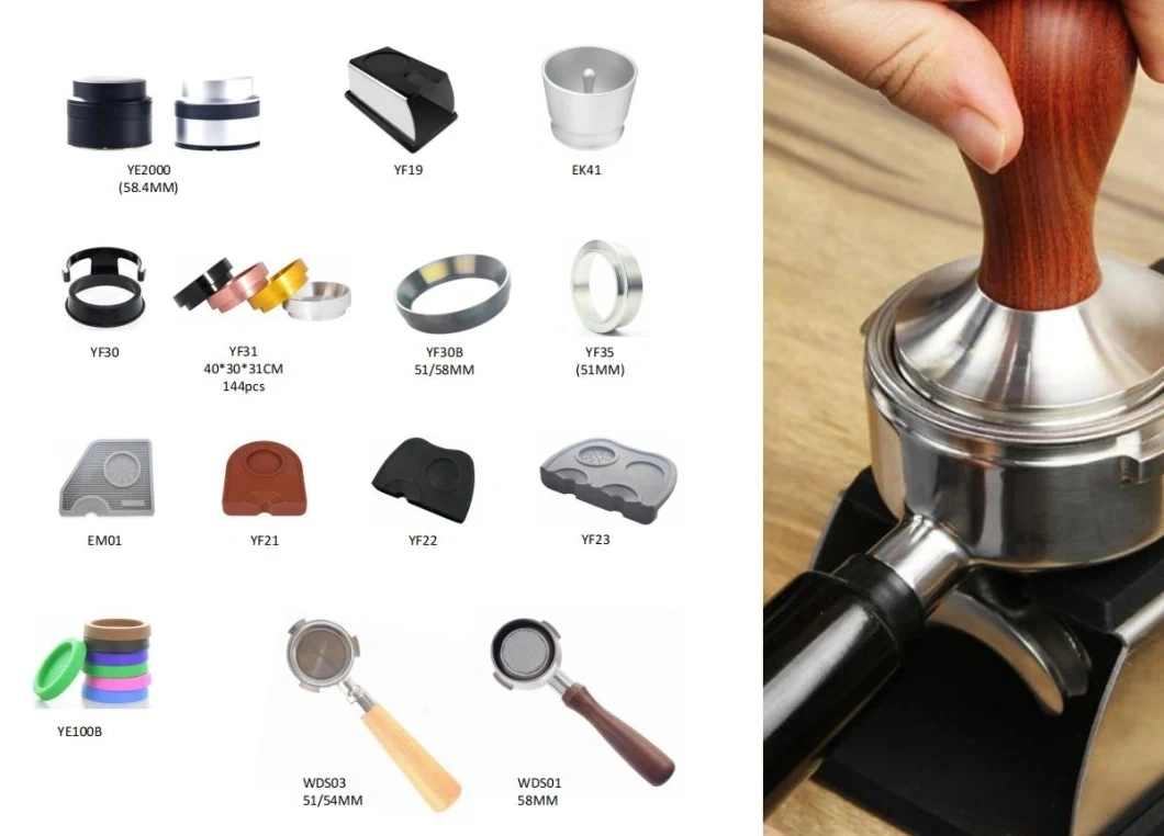 304 Stainless Steel Barista Tool Coffee Portafilter