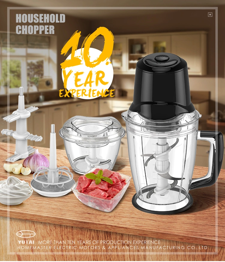 New Electric Kitchen Tool Food Processor Mixer Machine Garlic Peeler Vegetable Chopper