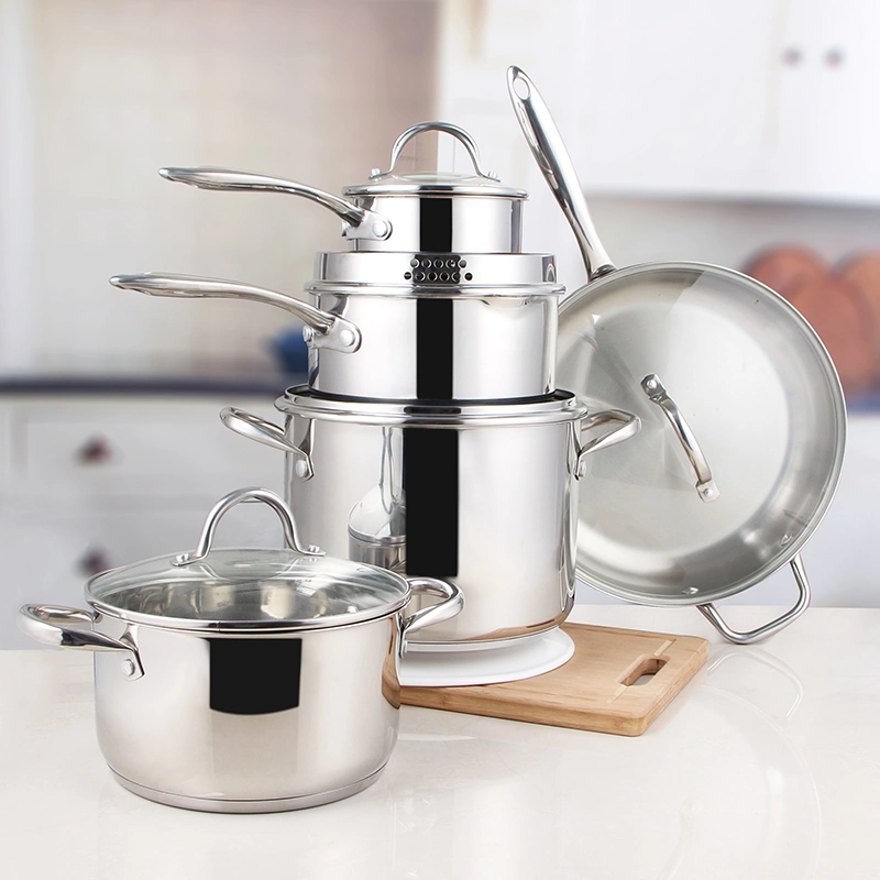 5 PCS Cooking Pot Set Non Stick Frypan Casserole Nonstick Cookware Set Pots and Pans