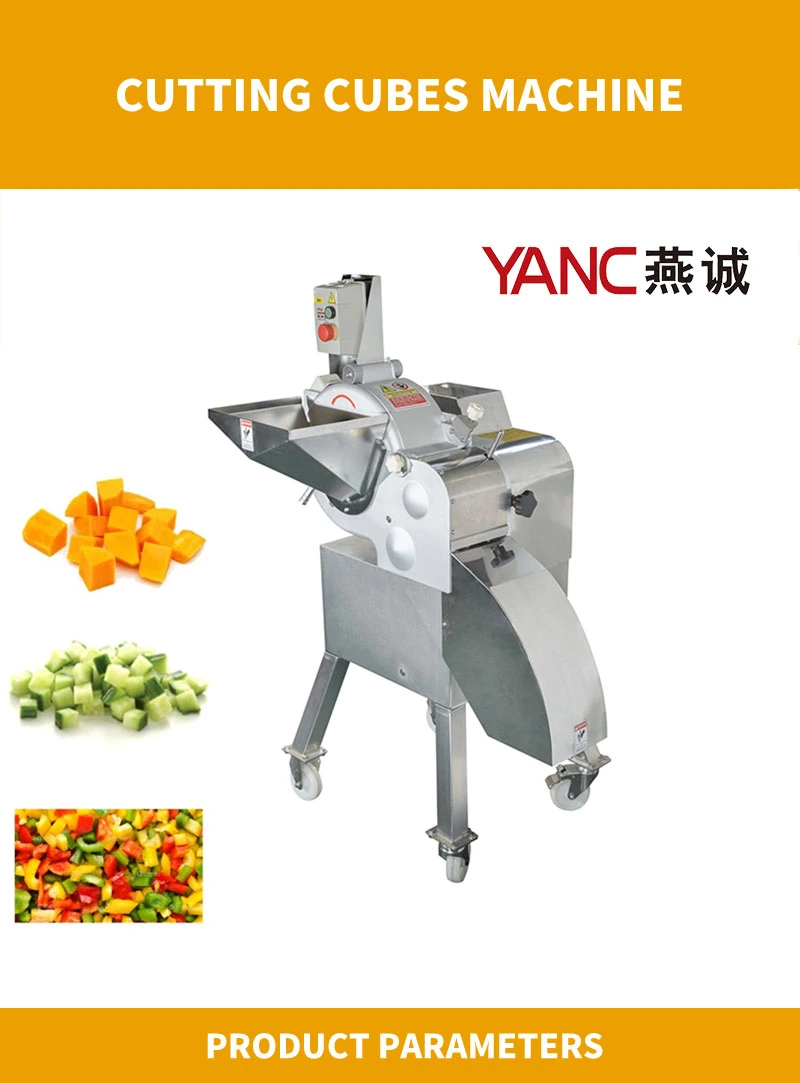 Commercial Food Processor Electric Chopper Kitchen Diced Vegetable Chopper