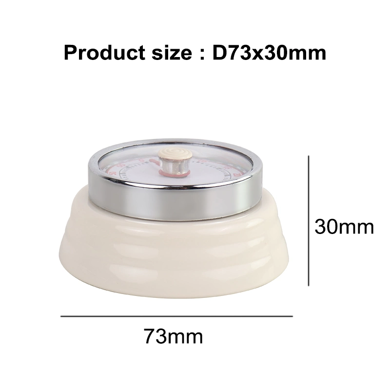 Promotional Gift 60 Minutes Stainless Steel Mechanical Cooking Kitchen Timer