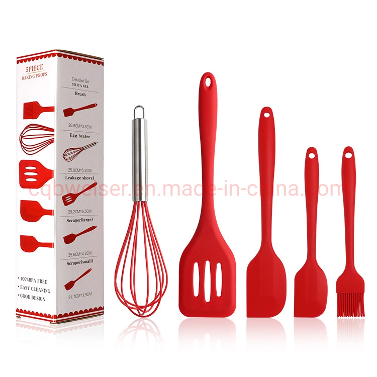 Home and Kitchen Accessories Heat Resistant Food Silicone Kitchen Utensils