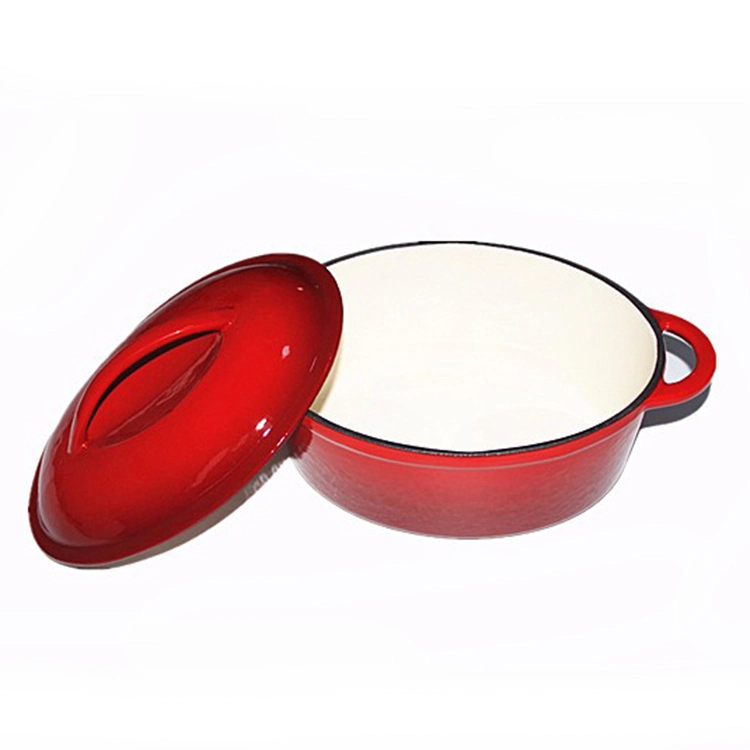 Hot Sale Oval Cast Iron Stockpot Casserole Dish