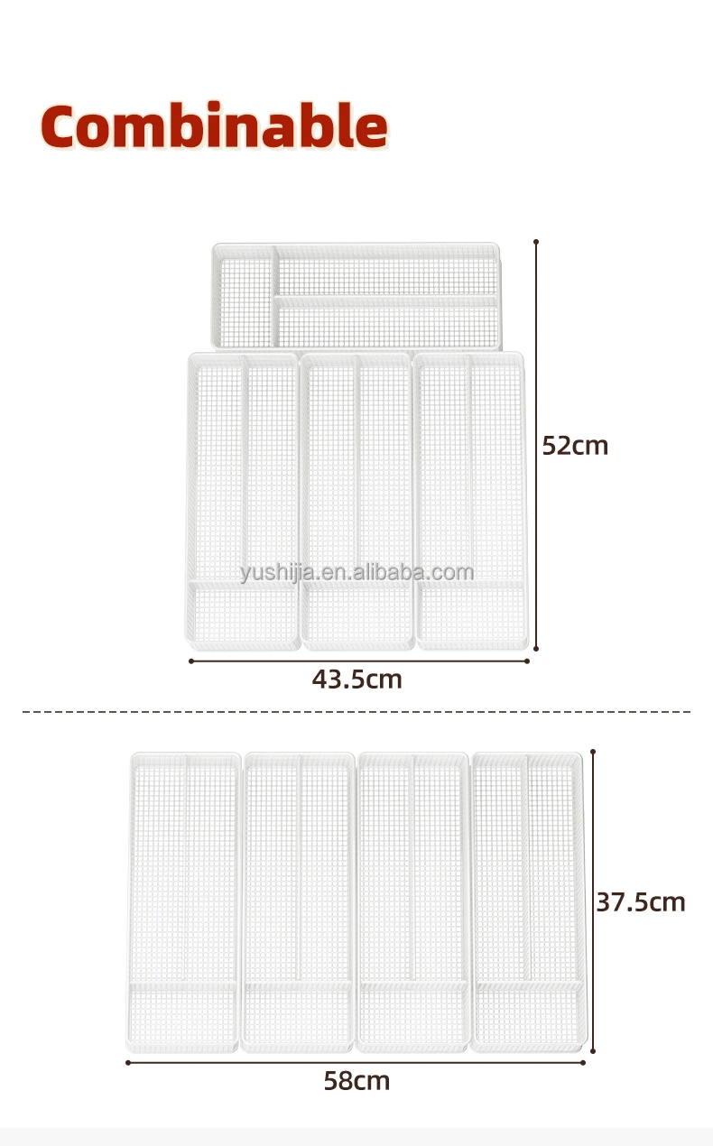 Cutlery Storage Tableware Organizer Drawers &amp; Cabinet Organizers