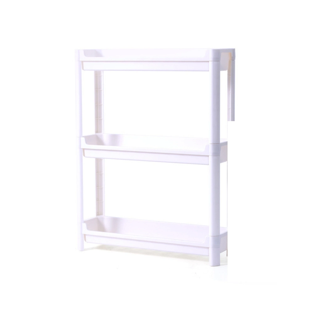 Bathroom Storage Cabinet Kitchen Shelf Multi-Layer with Wheels Organizer Rack Mi25767